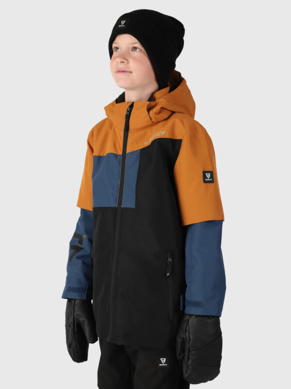 BRUNOTTI Flynnery Boys Snow Jacket BLACK – Bild 5