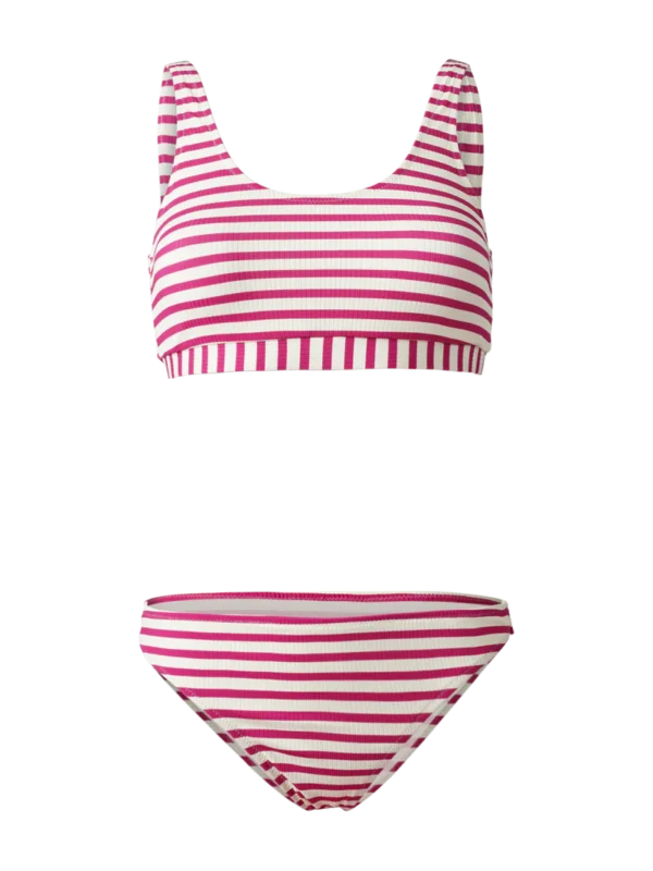 BRUNOTTI Isabelle-YD Women Bikini RIB STRIPE PINK
