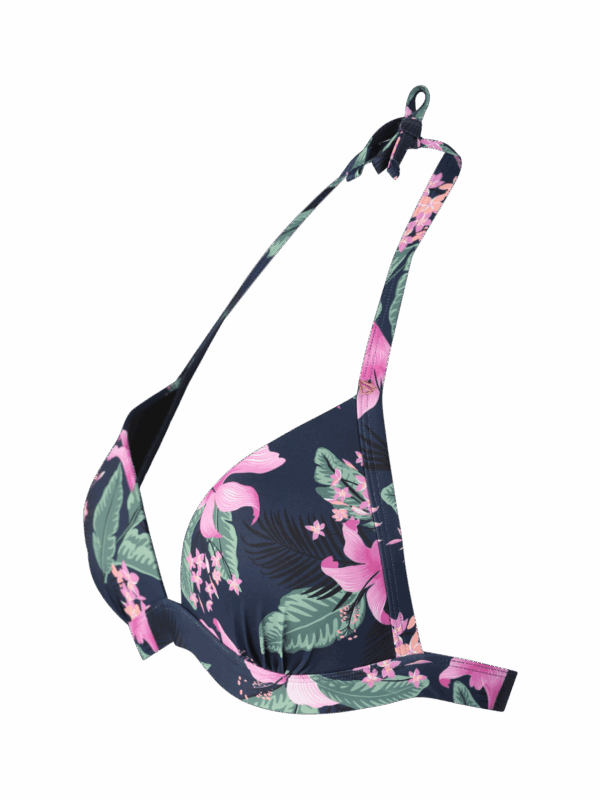 BRUNOTTI Lisselot-Tropicana Women Bikini Top CLUB TROPICANA AQUA INDIGO BLUE – Bild 9