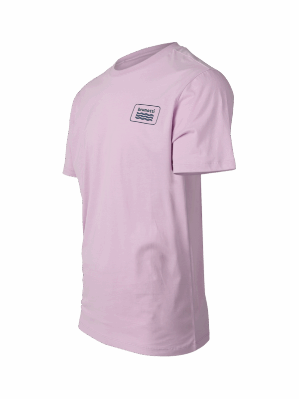 BRUNOTTI Logo-Wave Men T-shirt ORCHID – Bild 3