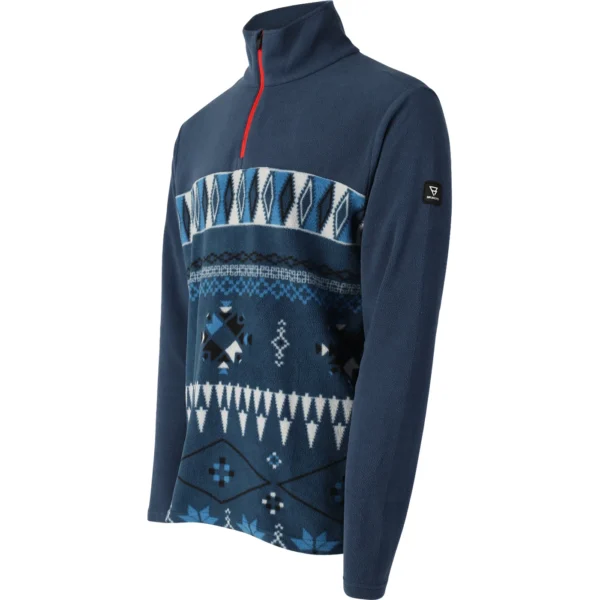 BRUNOTTI Pedro Men Fleece NIGHT BLUE – Bild 2