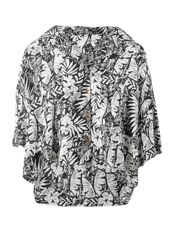 BRUNOTTI Rilee-Hawai Women Shirt VINTAGE HAWAI BLACK – Bild 2