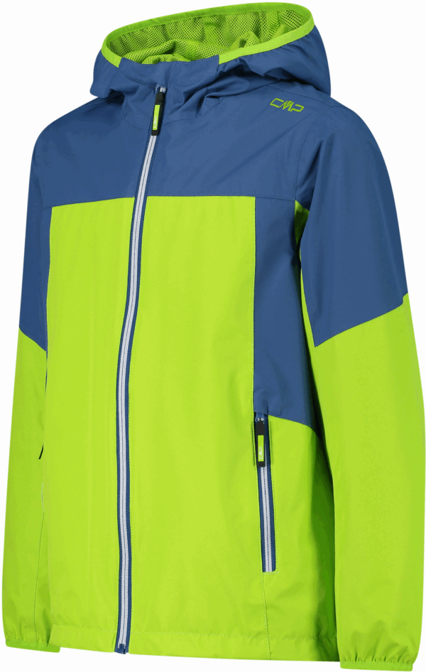 CMP KID JACKET FIX HOOD LIMEGREEN – Bild 3