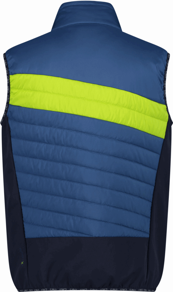CMP MAN HYBRID VEST DUSTY BLUE – Bild 2
