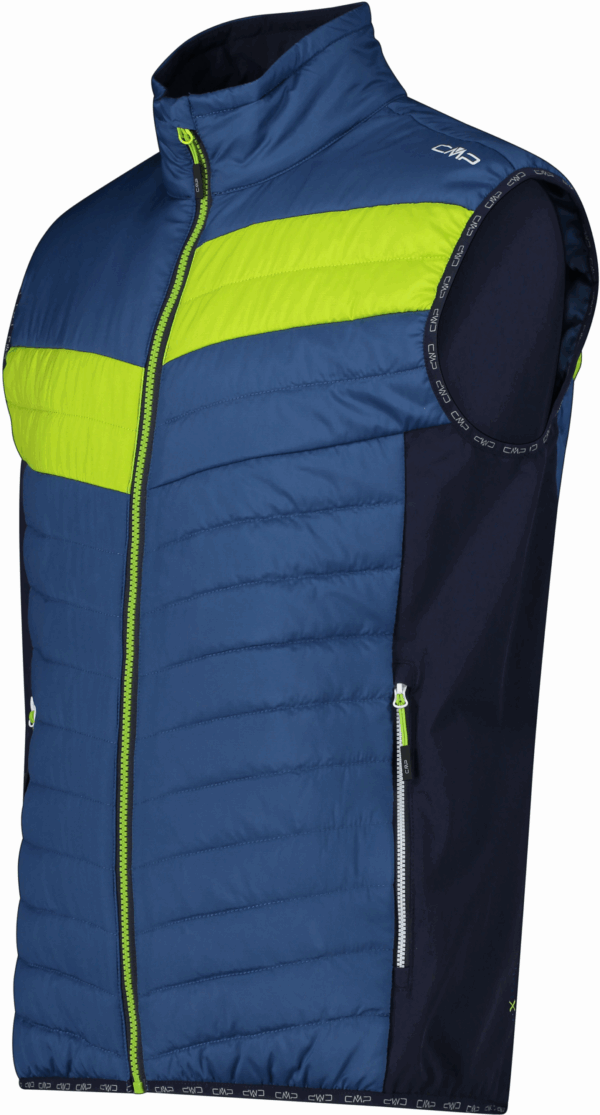 CMP MAN HYBRID VEST DUSTY BLUE – Bild 3