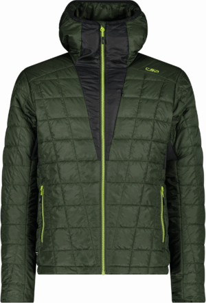 CMP MAN JACKET FIX HOOD OIL GREEN