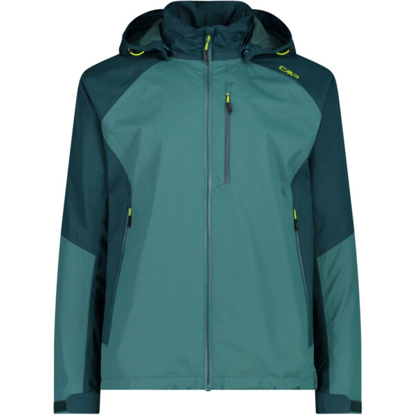 CMP MAN JACKET ZIP HOOD LICHEN