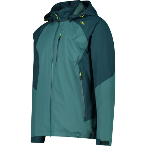 CMP MAN JACKET ZIP HOOD LICHEN – Bild 2