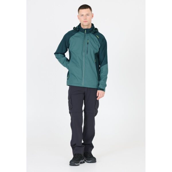 CMP MAN JACKET ZIP HOOD LICHEN – Bild 8