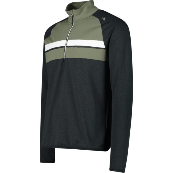 CMP MAN SWEAT NERO MEL. – Bild 2