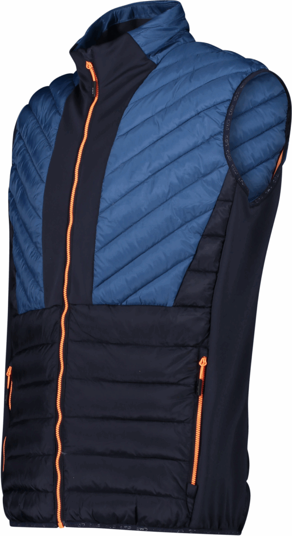 CMP MAN VEST HYBRID BLUESTONE – Bild 3