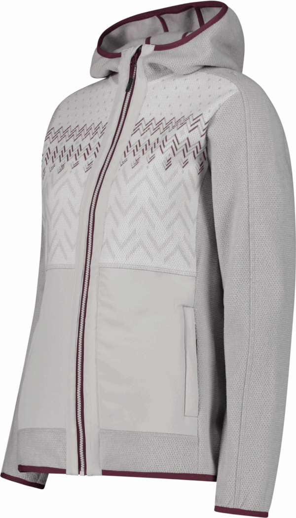 CMP WOMAN JACKET FIX HOOD GESSO – Bild 2