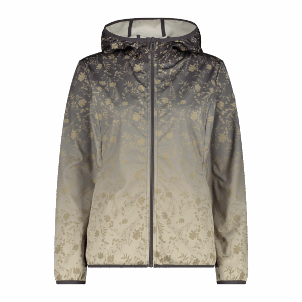 CMP WOMAN JACKET FIX HOOD VANIGLIA-TERRA