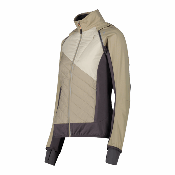 CMP WOMAN JACKET WITH DETACHABLE SLEEVES SABBIA – Bild 3