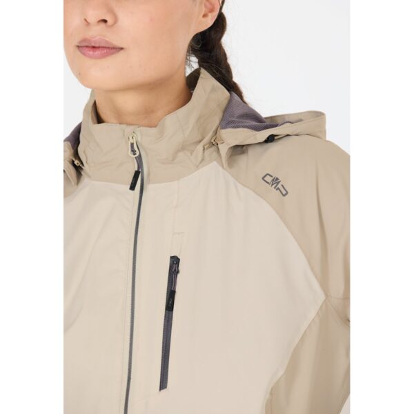 CMP WOMAN JACKET ZIP HOOD VANIGLIA – Bild 4