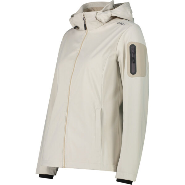 CMP WOMAN JACKET ZIP HOOD VANIGLIA – Bild 2