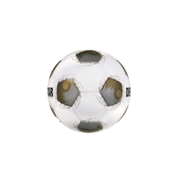 DERBYSTAR Brillant Miniball v25 WEISS GOLD SILBER – Bild 2