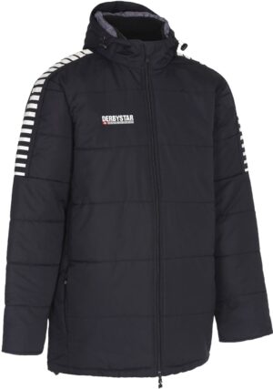 DERBYSTAR Hyper Stadionjacke SCHWARZ WEISS