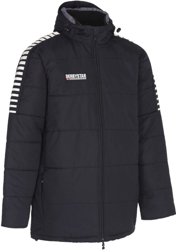 DERBYSTAR Hyper Stadionjacke SCHWARZ WEISS