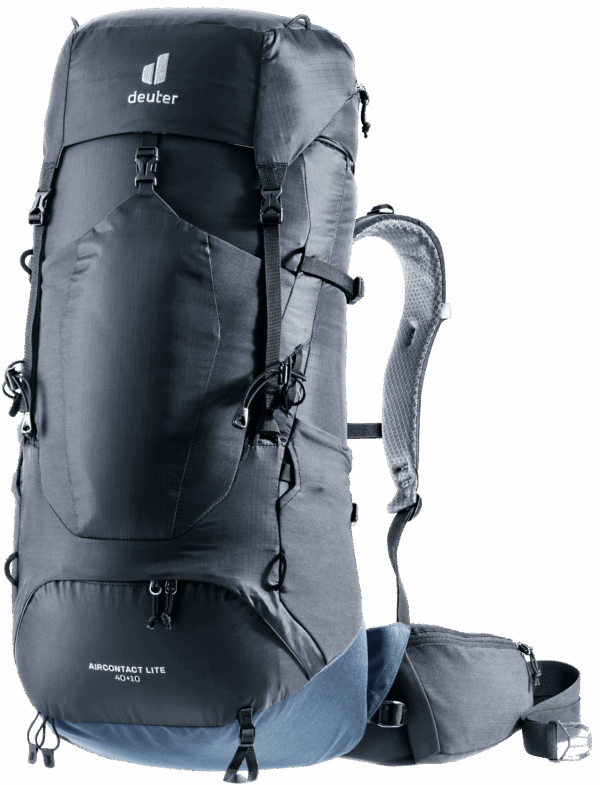 DEUTER Aircontact Lite 40 + 10 BLACK-MARINE – Bild 2