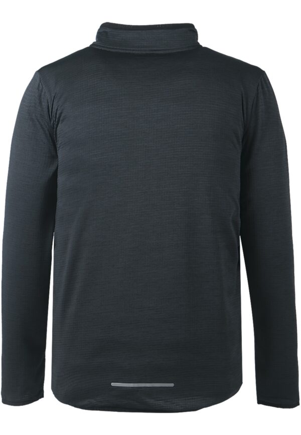 ENDURANCE Ledger M Waffle Melange Midlayer BLACK – Bild 2