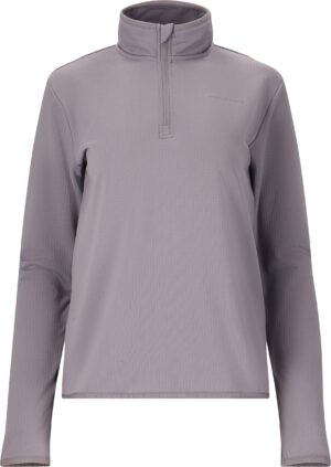 ENDURANCE Vironic W Waffle Melange Loose Fit Midlayer LILAC GRAY