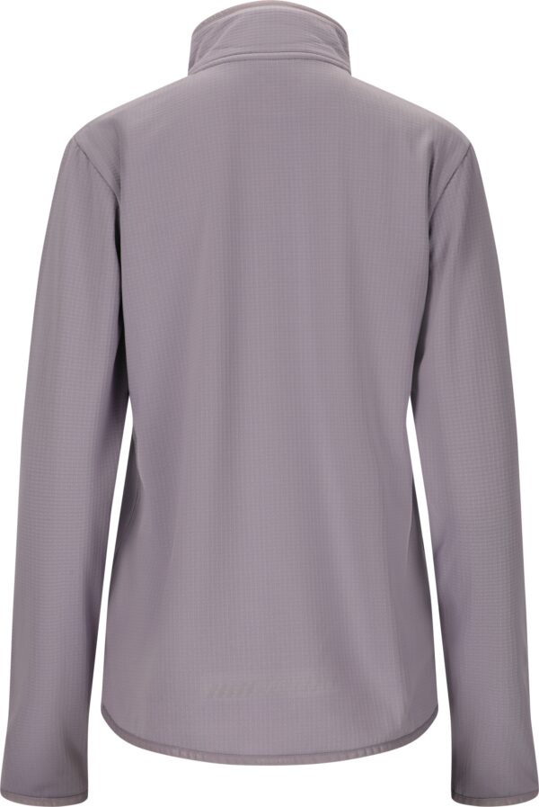 ENDURANCE Vironic W Waffle Melange Loose Fit Midlayer LILAC GRAY – Bild 2
