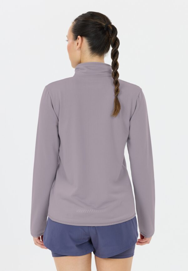 ENDURANCE Vironic W Waffle Melange Loose Fit Midlayer LILAC GRAY – Bild 8
