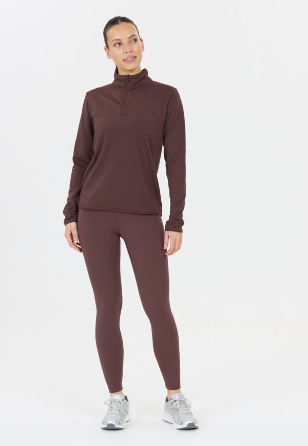 ENDURANCE Vironic W Waffle Melange Loose Fit Midlayer HUCKLEBERRY – Bild 5