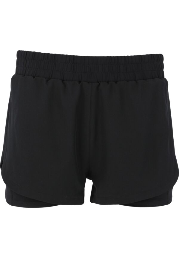 ENDURANCE Yarol W 2-in-1 Shorts BLACK
