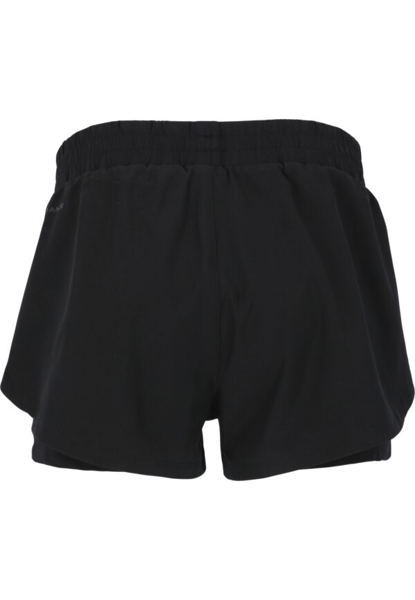 ENDURANCE Yarol W 2-in-1 Shorts BLACK – Bild 2