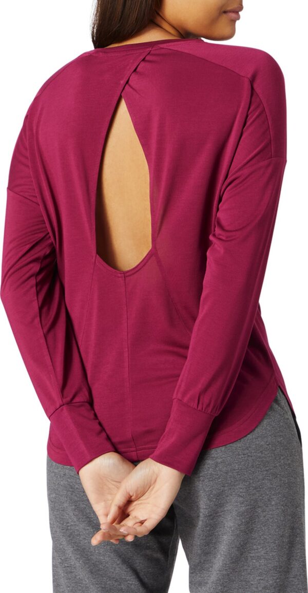 ENERGETICS Da.-Langarmshirt Omarly 3 wms RED WINE – Bild 2