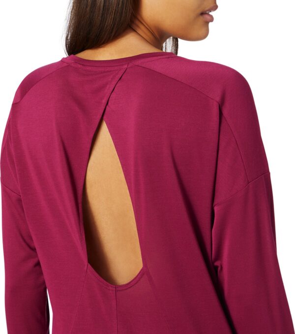 ENERGETICS Da.-Langarmshirt Omarly 3 wms RED WINE – Bild 3