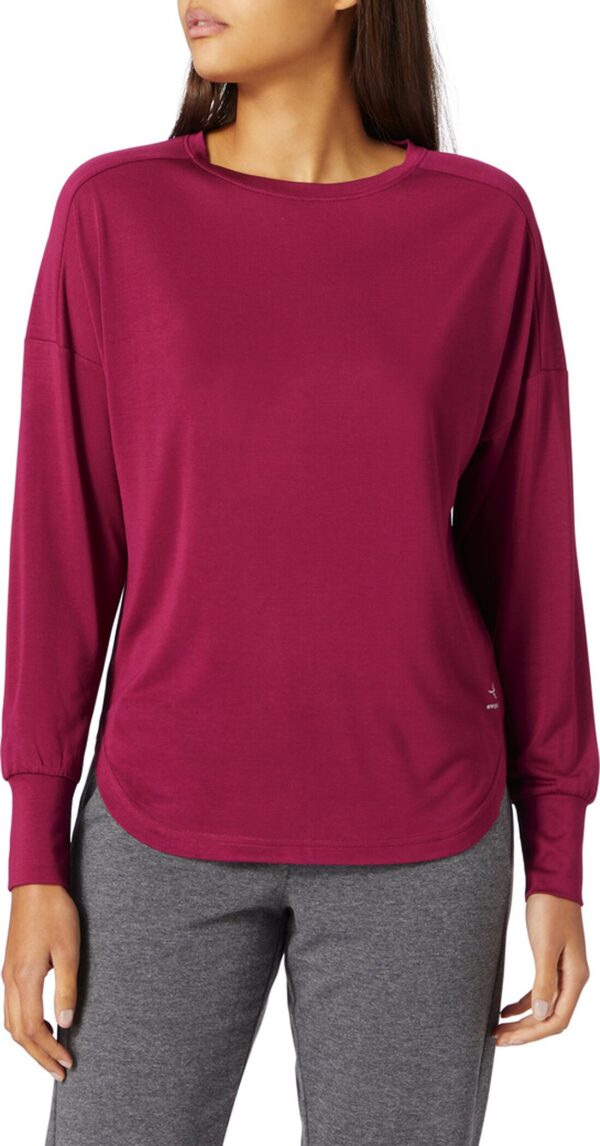 ENERGETICS Da.-Langarmshirt Omarly 3 wms RED WINE – Bild 5