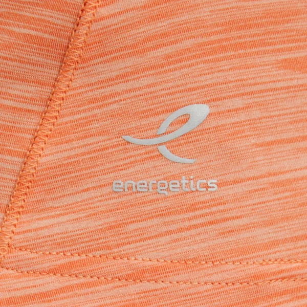 ENERGETICS Da.-Langarmshirt Rylinda LS W MELANGE/RED LIGHT – Bild 2