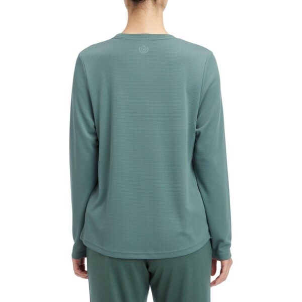 ENERGETICS Da.-Langarmshirt Valeria LS W GREEN DARK – Bild 2