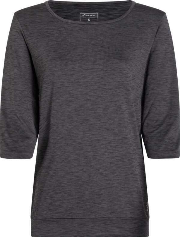 ENERGETICS Da.-Shirt Jewel 3/4 SS W MELANGE/BLACK/ANTHRA