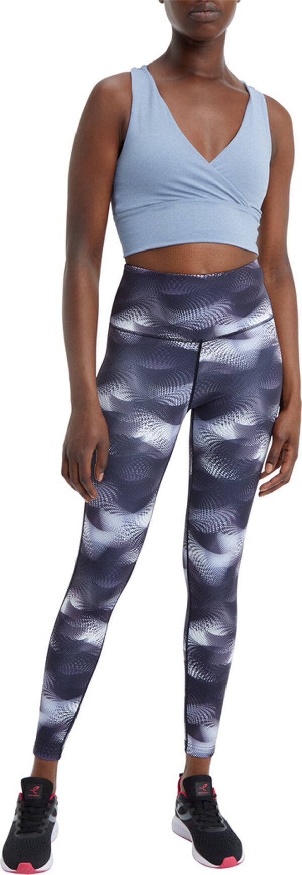 ENERGETICS Da.-Tank-Shirt Ombra W MELANGE/BLUE – Bild 4