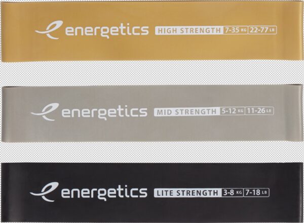 ENERGETICS Gymnastik-Band Mini Bands Set Pro 1 – Bild 2