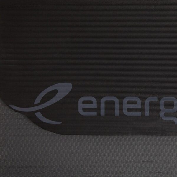 ENERGETICS Gymnastik-Matte NBR Mat 140cm 1.0 BLACK/GREY DARK – Bild 2