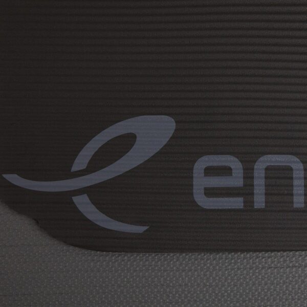 ENERGETICS Gymnastik-Matte NBR Mat 185 cm 1.5 BLACK/GREY DARK – Bild 2
