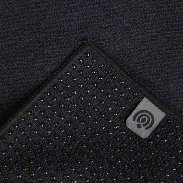 ENERGETICS Handtuch Yoga Towel BLACK/GREY DARK – Bild 2