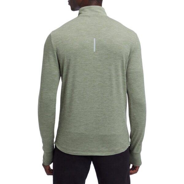 ENERGETICS He.-Langarmshirt Willard M MELANGE/GREEN/GREEN – Bild 3