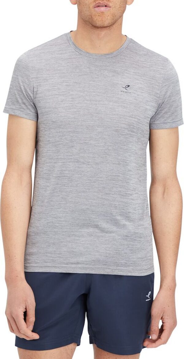 ENERGETICS He.-T-Shirt Telly ux MELANGE/GREY – Bild 2