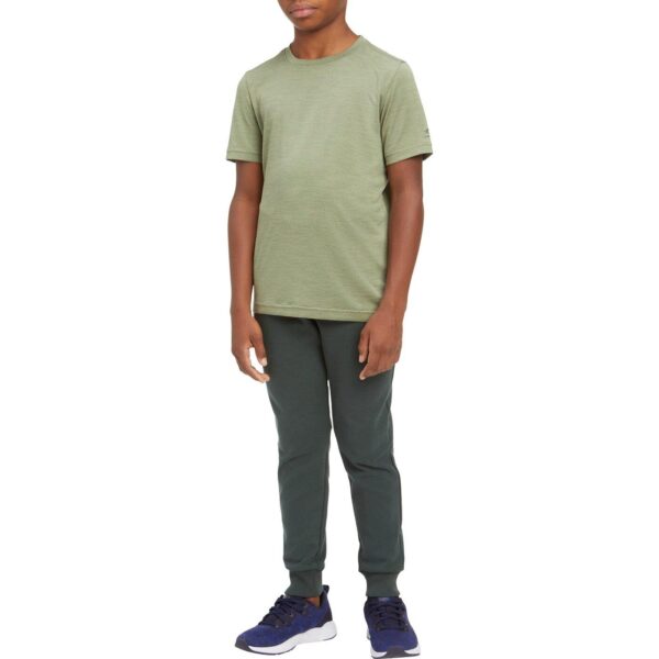 ENERGETICS Ju.-T-Shirt Telly Jrs MELANGE/GREEN/GREEN – Bild 2
