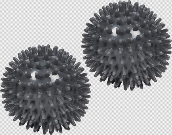 ENERGETICS Noppenball Knobbed Balls Pair GREY