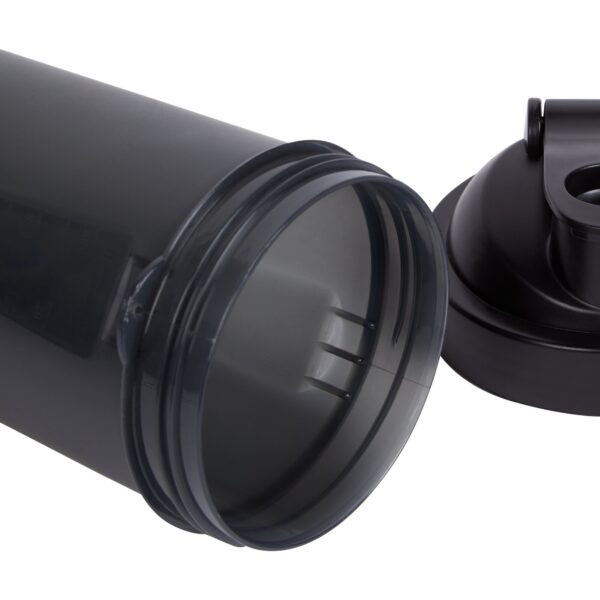 ENERGETICS Trinkflasche Shaker Bottle II 0.60L ANTHRACITE/BLACK – Bild 3