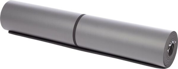 ENERGETICS Yoga-Matte Natural Rubber Mat PU SFN 1.0 GREY DARK/BLACK – Bild 2
