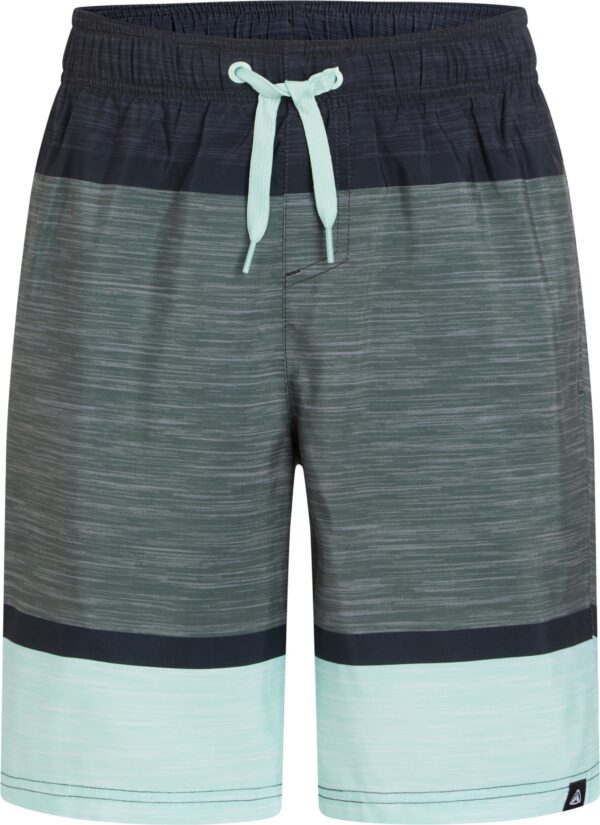 FIREFLY Ju.-Badeshorts Lario B Melange Stripe GREEN DARK