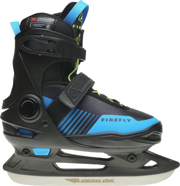 FIREFLY Ju.-Eishockey-Schuh Flash IV ADJ B BLACK/BLUE/GREEN